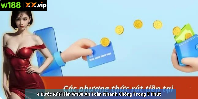 4 Bước Rút Tiền W188 An Toàn Nhanh Chóng Trong 5 Phút