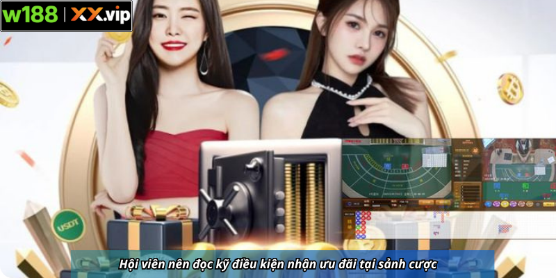 Hội viên nên đọc kỹ điều kiện nhận ưu đãi tại sảnh cược