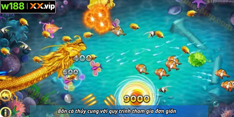 Bắn cá thủy cung với quy trình tham gia đơn giản