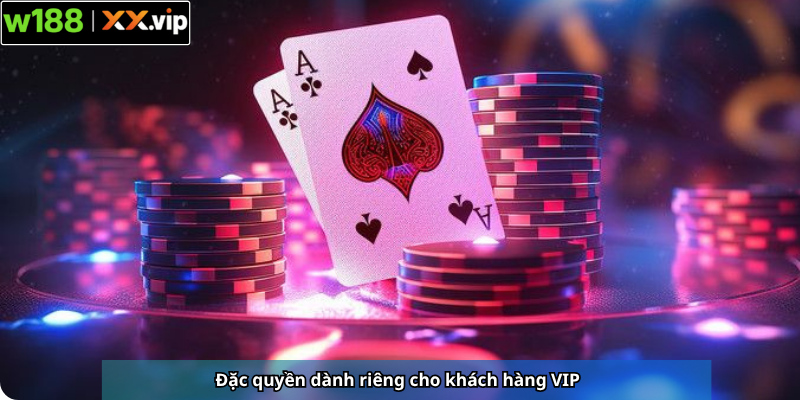 Đặc quyền dành riêng cho khách hàng VIP 