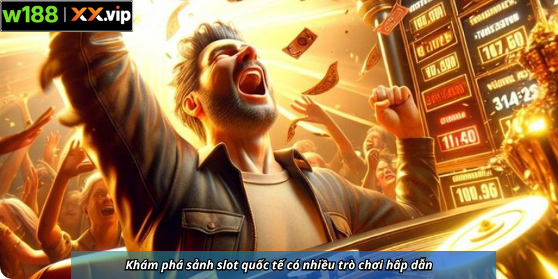 Khám phá sảnh slot quốc tế có nhiều trò chơi hấp dẫn